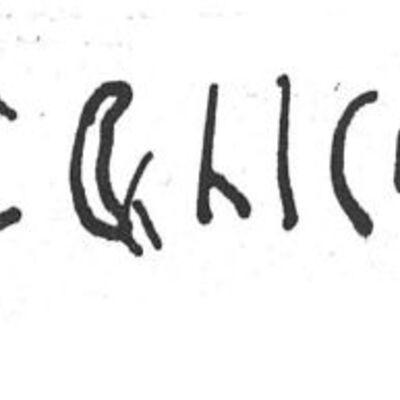 inscription of siglum SIJ 910