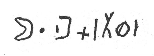 inscription of siglum SIJ 915