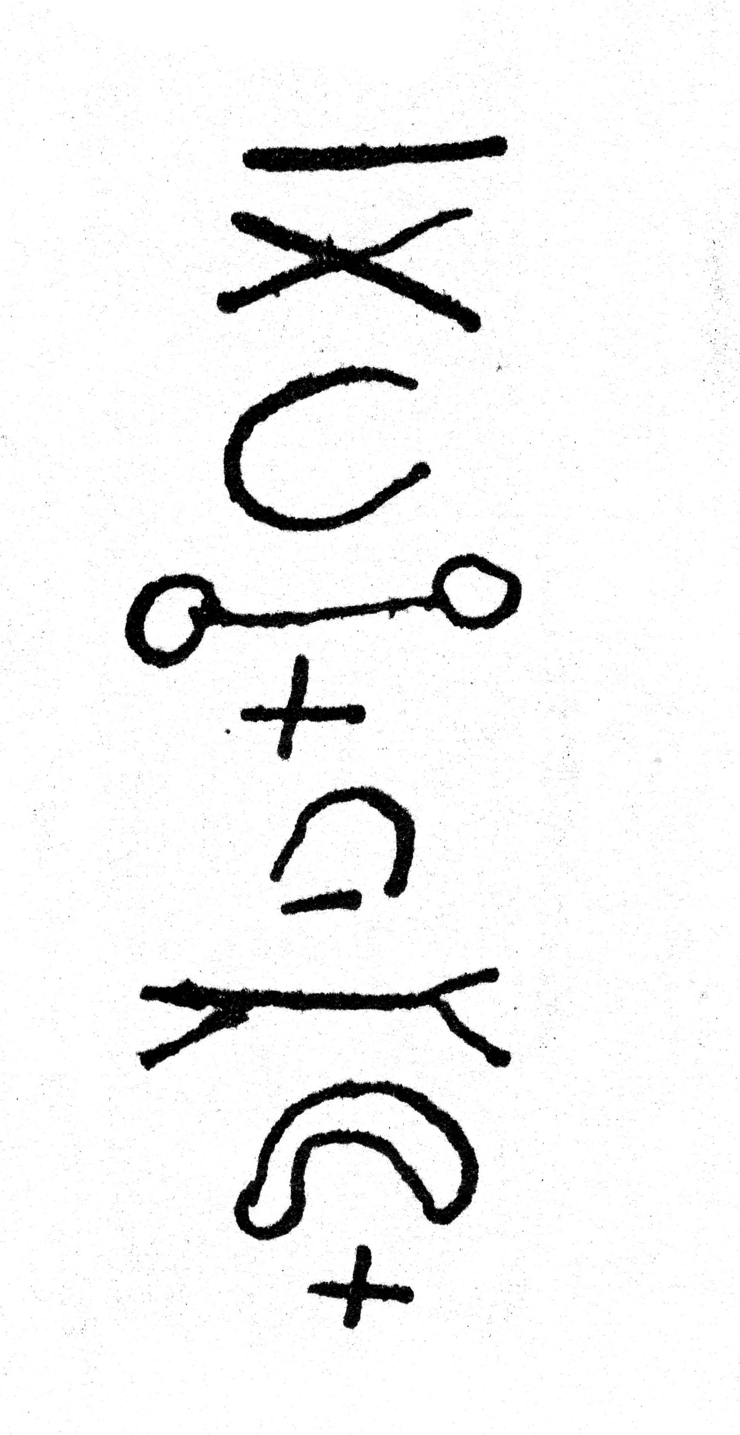 inscription of siglum SIJ 932