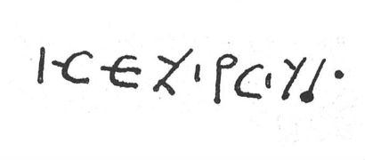 inscription of siglum SIJ 950