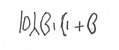inscription of siglum SIJ 954