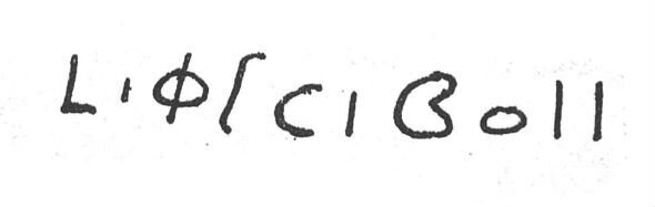 inscription of siglum SIJ 963