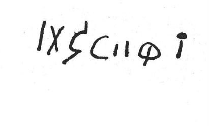 inscription of siglum SIJ 966