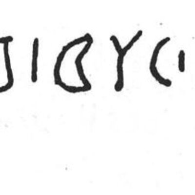 inscription of siglum SIJ 971