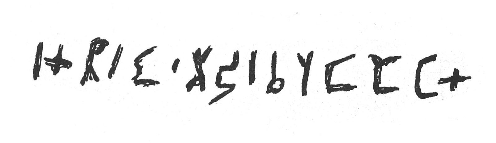 inscription of siglum SIJ 987