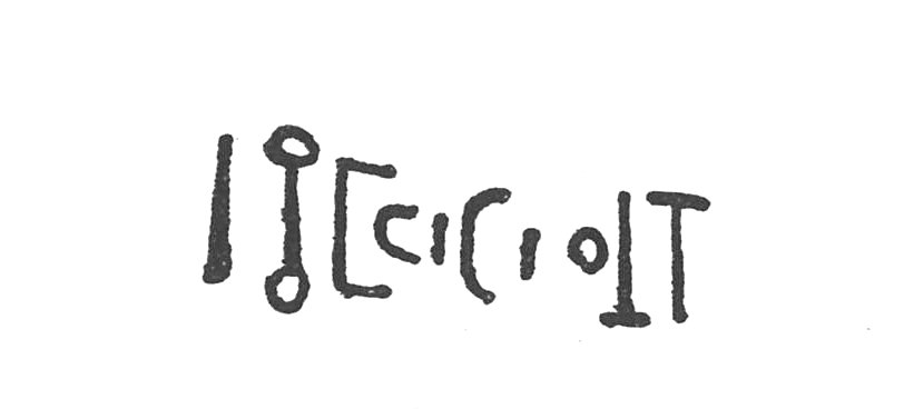 inscription of siglum SIJ 995