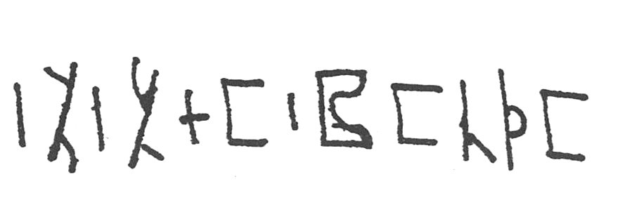 inscription of siglum SIJ 998