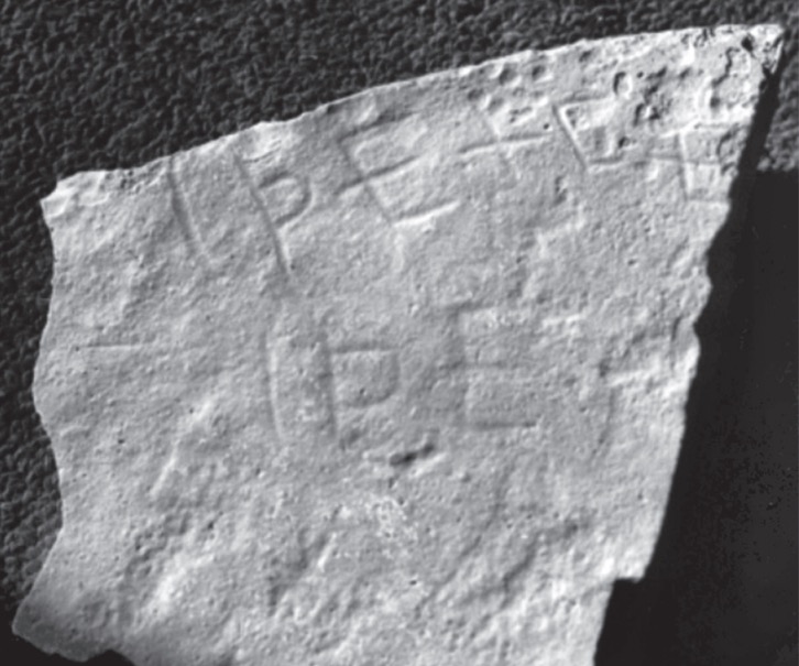 inscription of siglum SMHBG 6