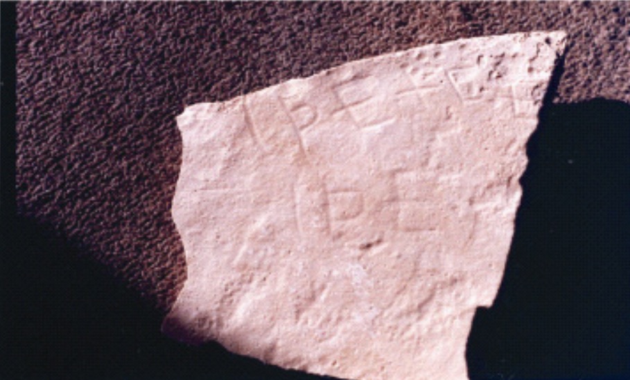 inscription of siglum SMHBG 6