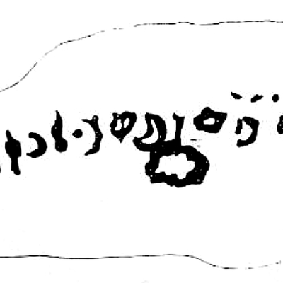 inscription of siglum SSWS 101