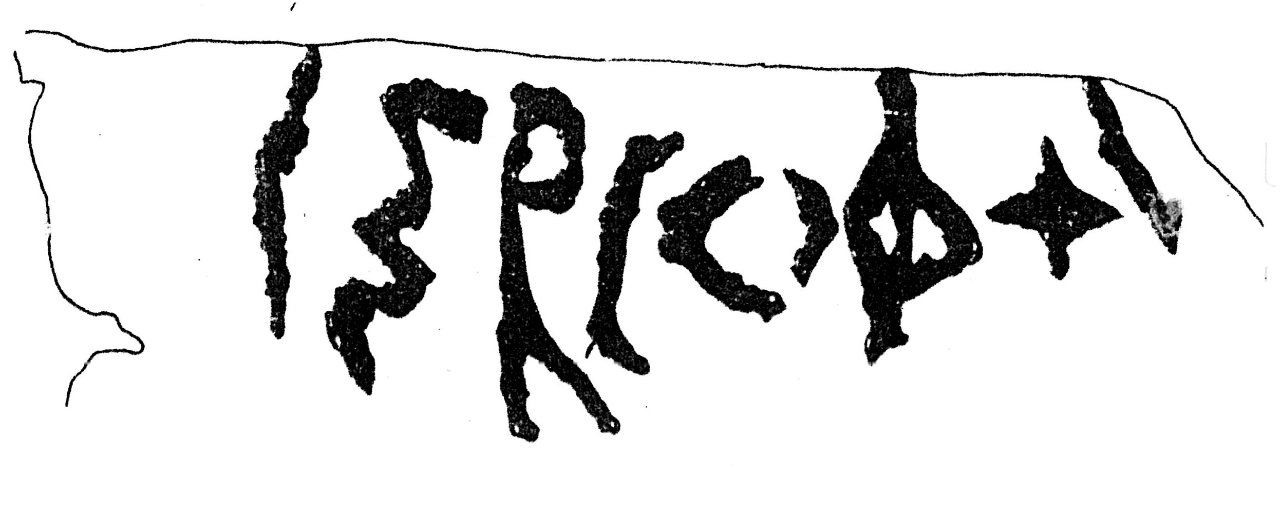 inscription of siglum SSWS 156