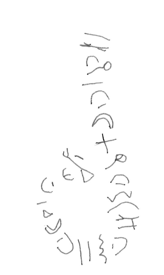 inscription of siglum SSWS 282