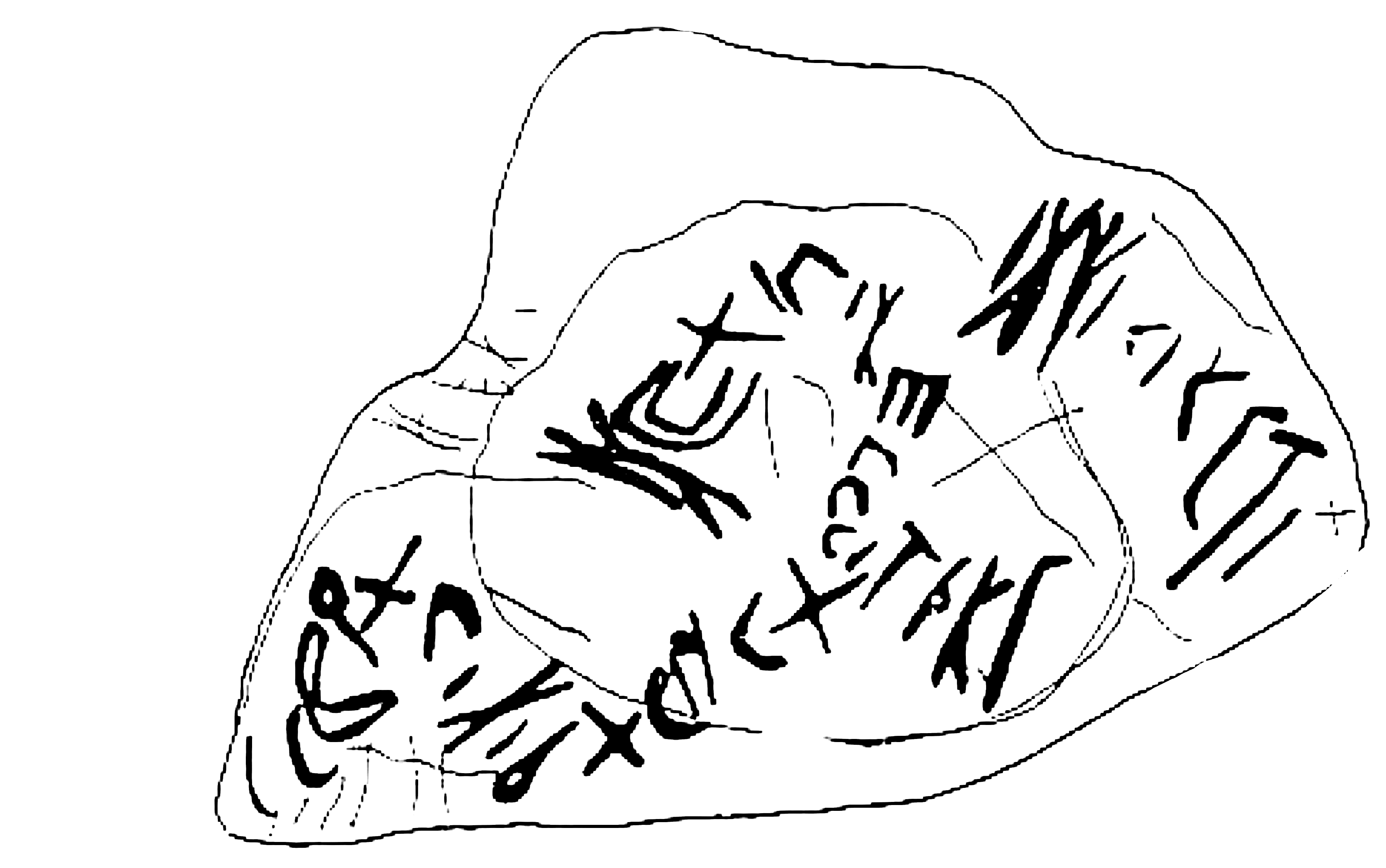 inscription of siglum SSWS 300