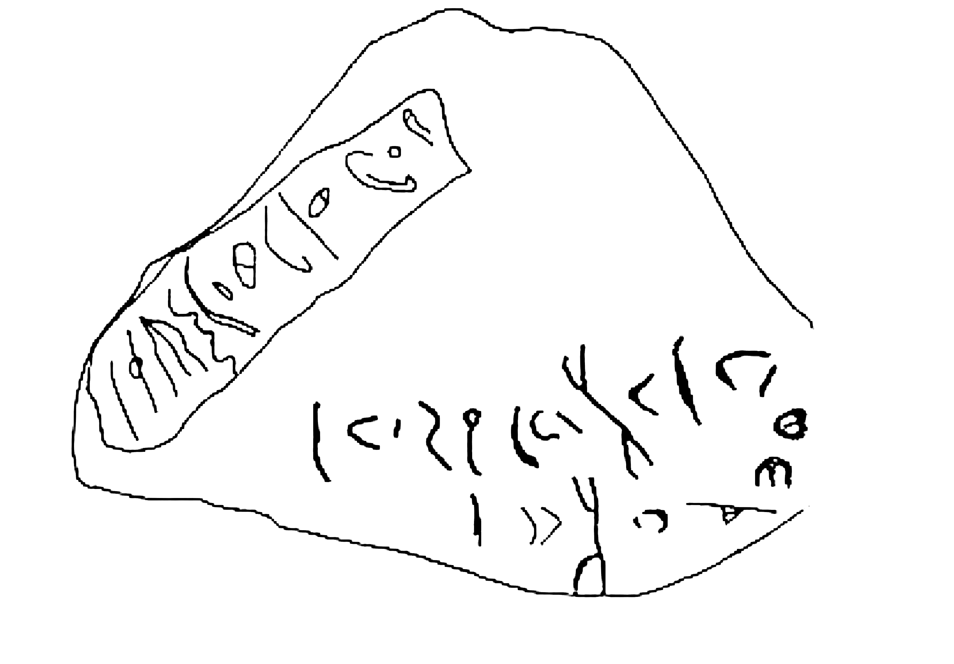 inscription of siglum SSWS 318