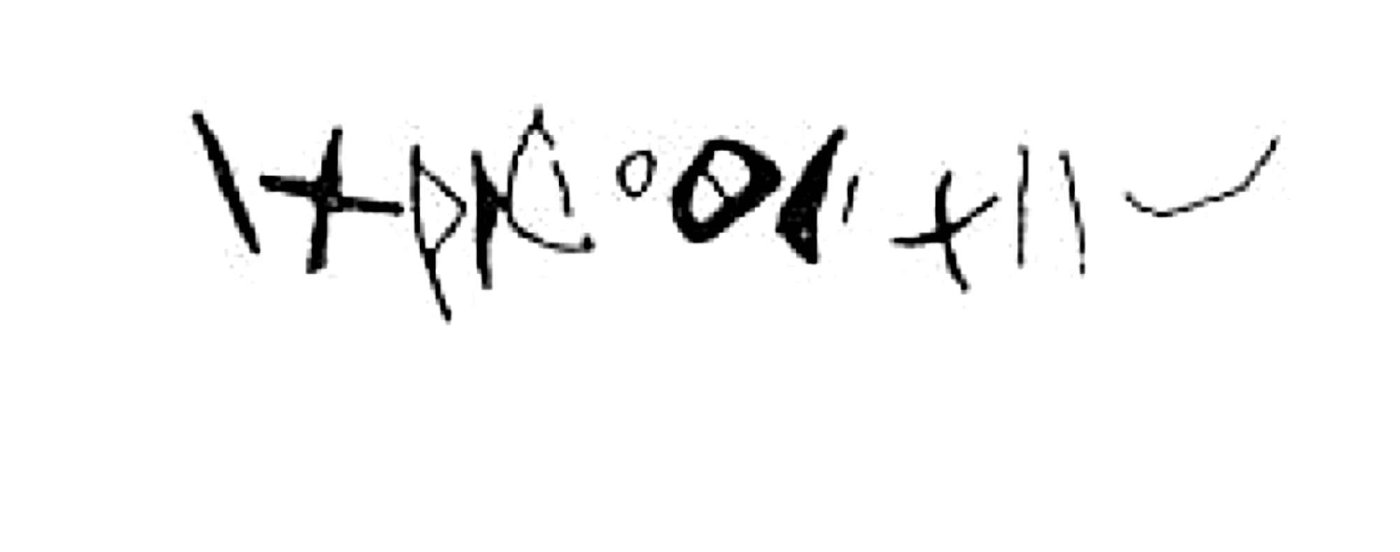 inscription of siglum SSWS 336