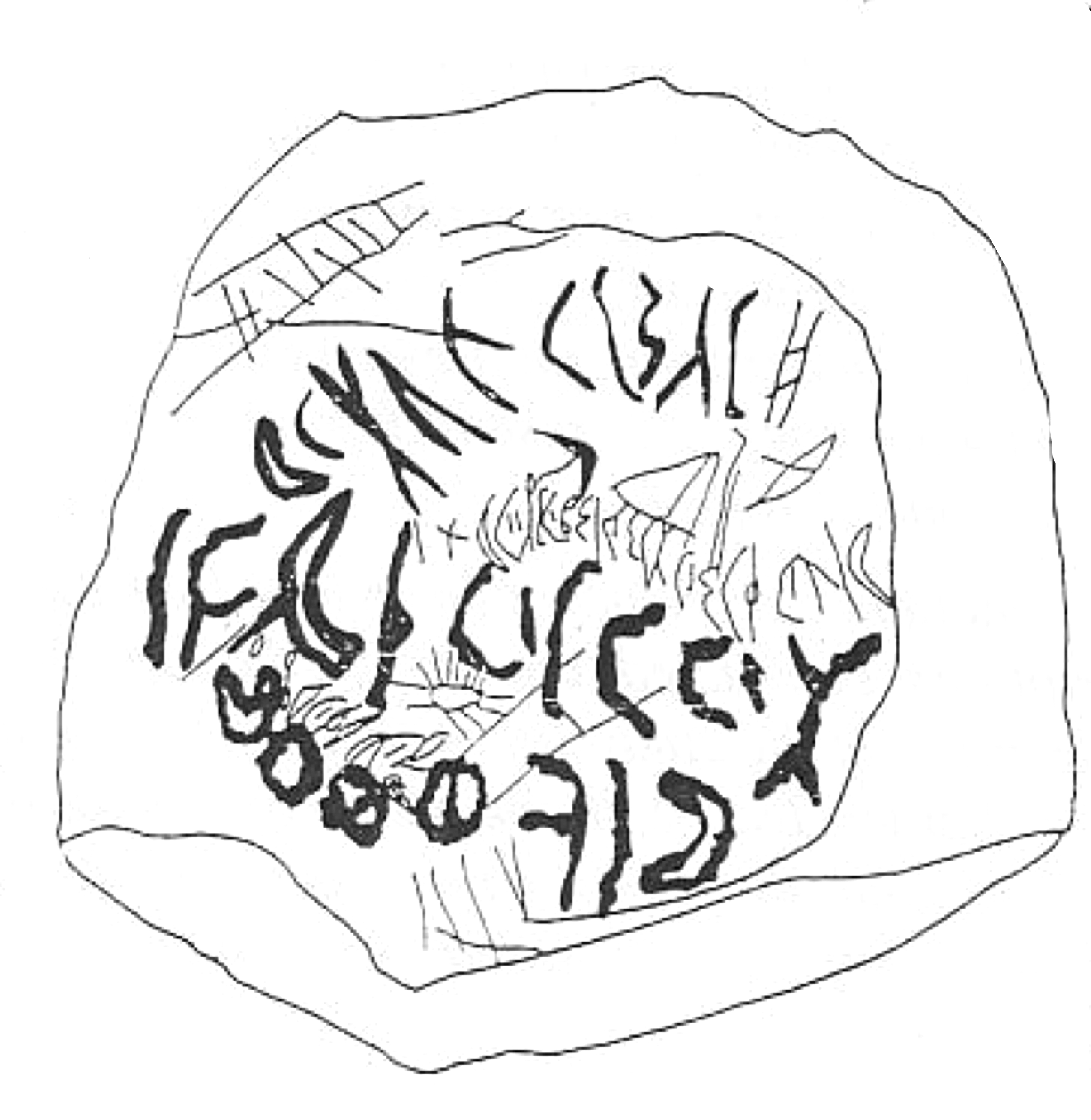 inscription of siglum SSWS 351