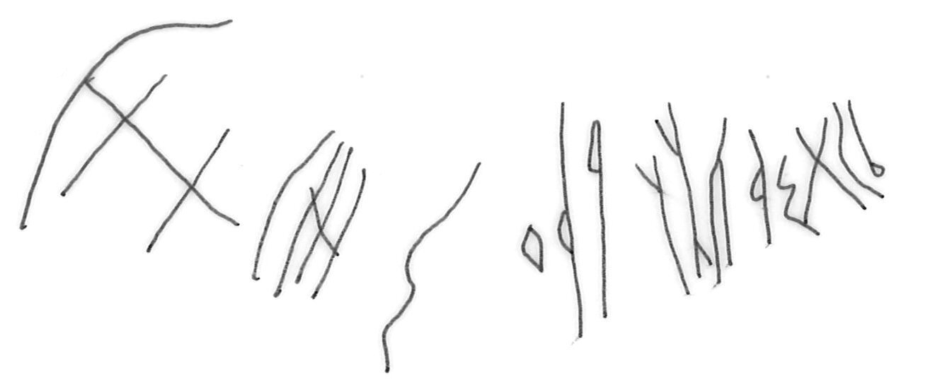 inscription of siglum SSWS 82