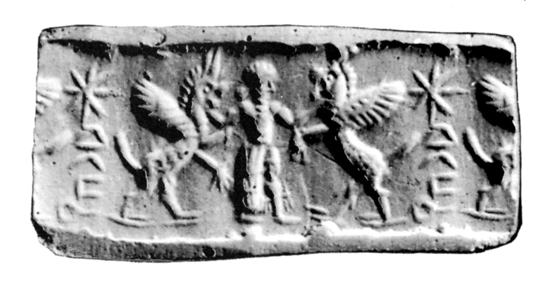 inscription of siglum Seal in the Walters Art Gallery