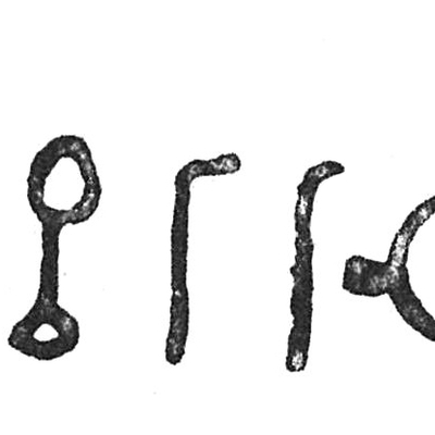 inscription of siglum Stein 2