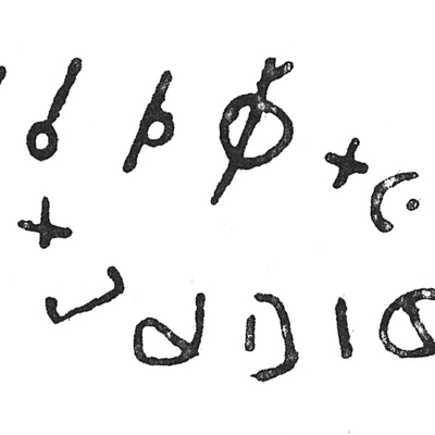 inscription of siglum Stein 4