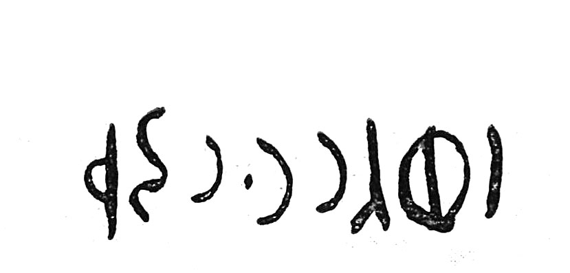 inscription of siglum TIJ 001