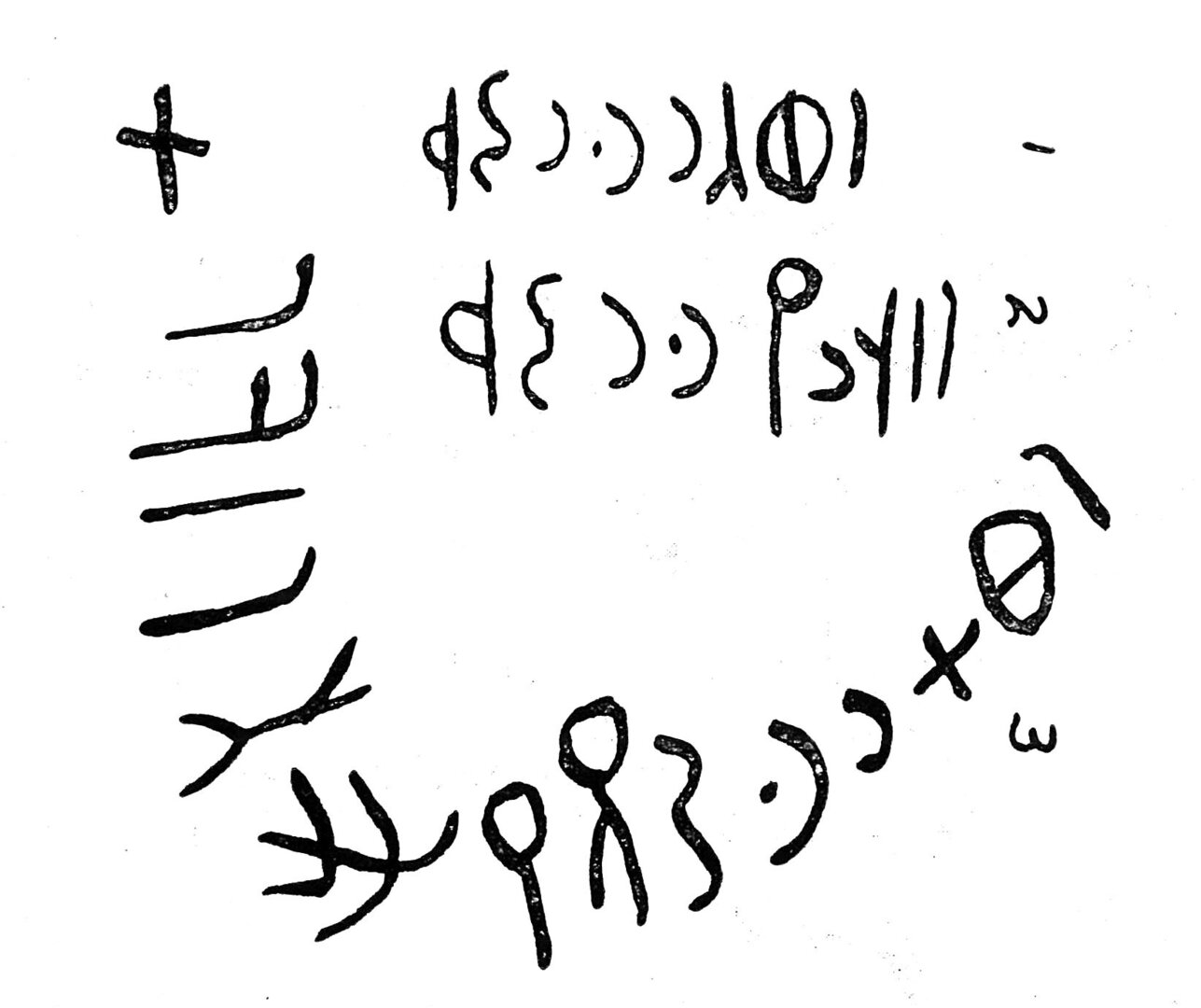 inscription of siglum TIJ 003