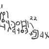 inscription of siglum TIJ 021