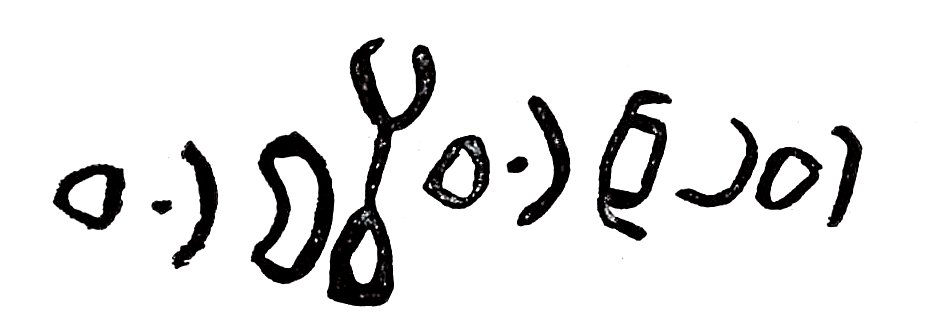 inscription of siglum TIJ 039