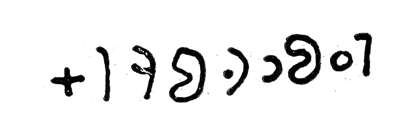 inscription of siglum TIJ 106