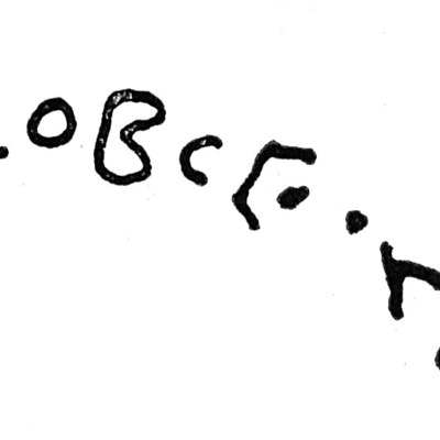 inscription of siglum TIJ 121