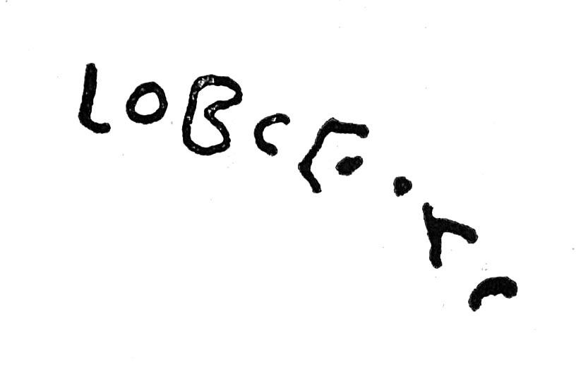 inscription of siglum TIJ 121