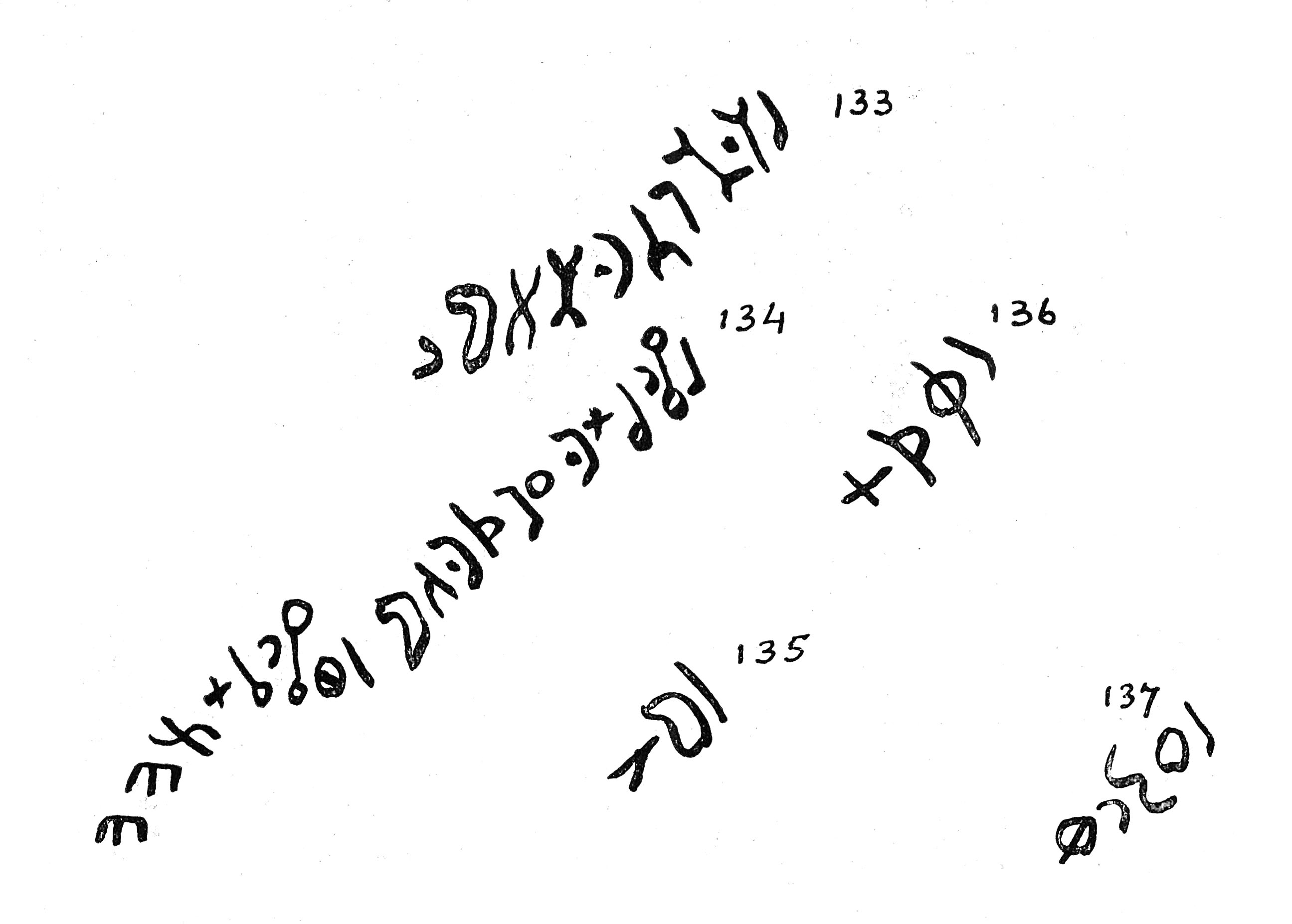 inscription of siglum TIJ 133