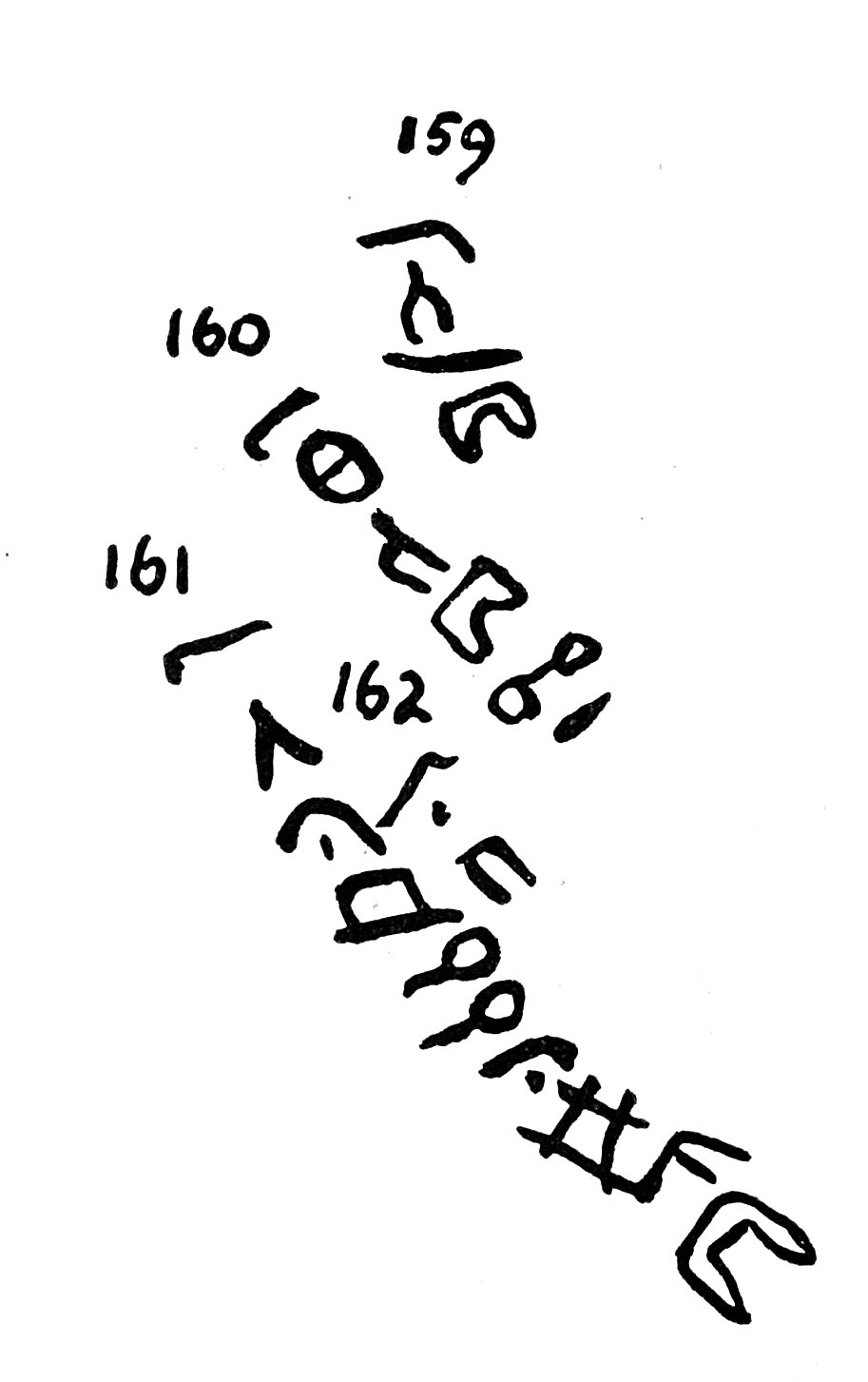 inscription of siglum TIJ 159