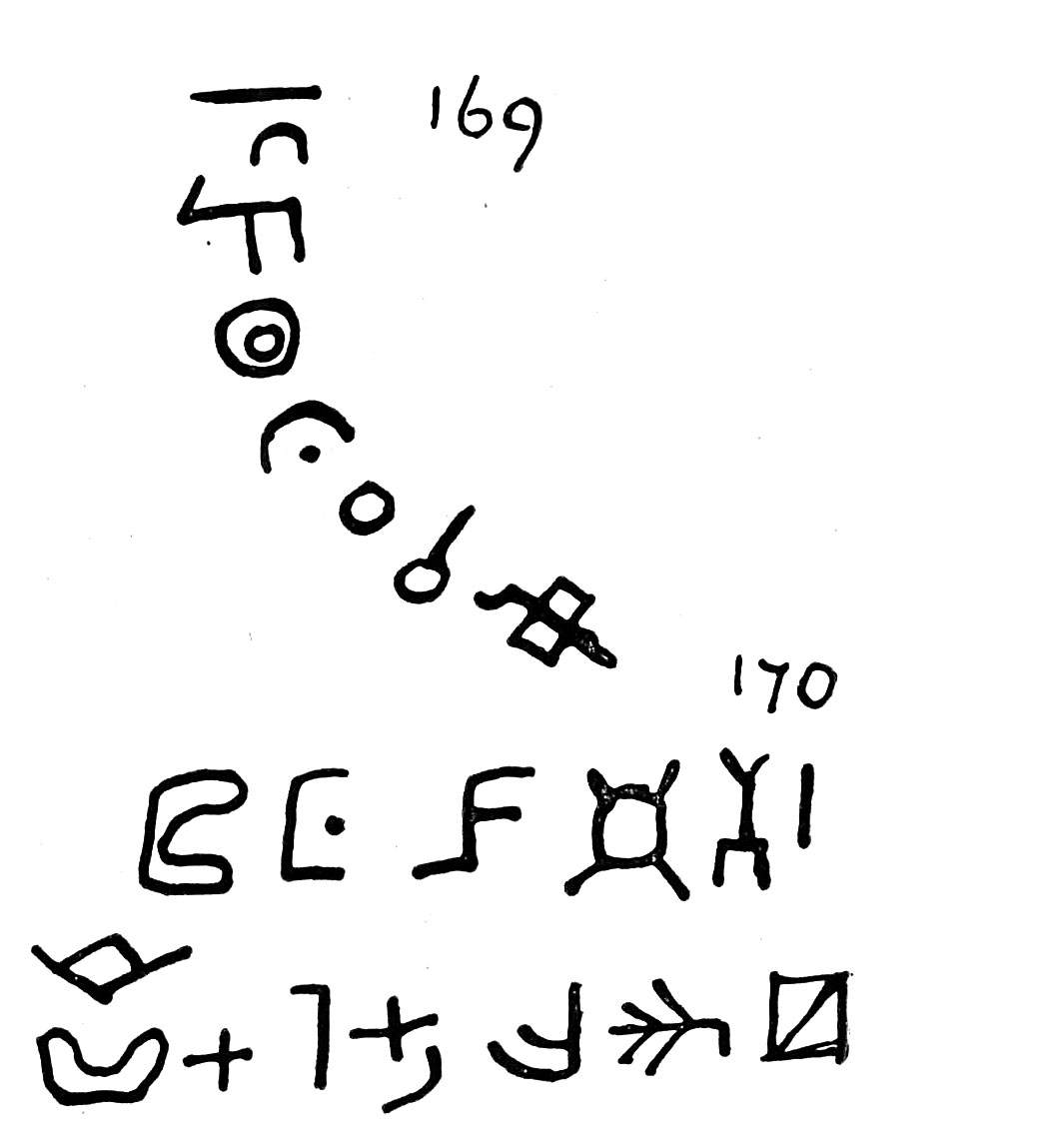 inscription of siglum TIJ 169