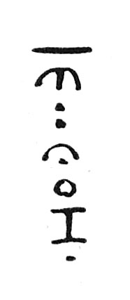 inscription of siglum TIJ 202+203