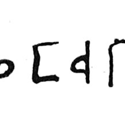 inscription of siglum TIJ 213