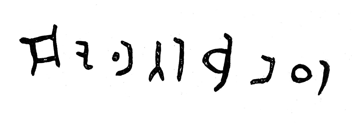 inscription of siglum TIJ 220