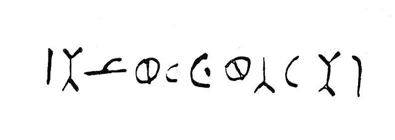 inscription of siglum TIJ 235