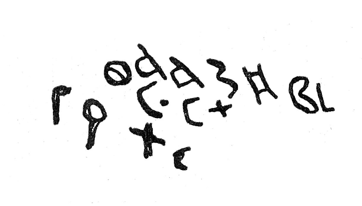 inscription of siglum TIJ 305