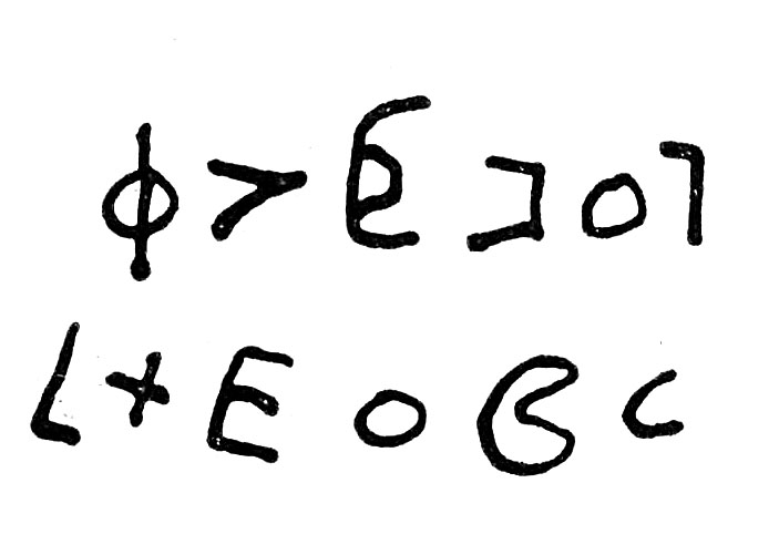 inscription of siglum TIJ 311