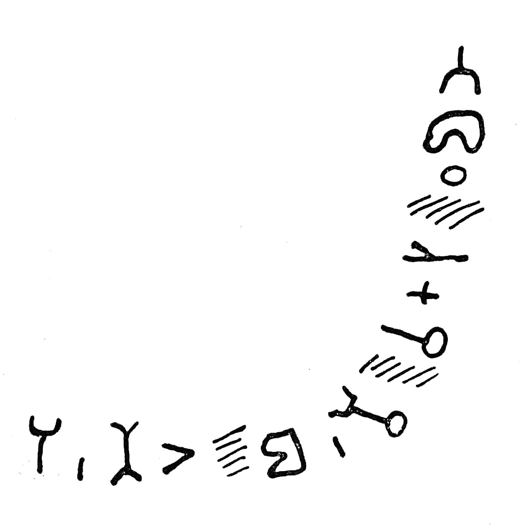 inscription of siglum TIJ 312.1