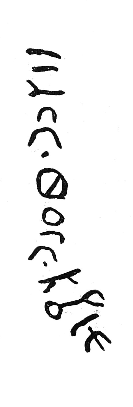 inscription of siglum TIJ 321