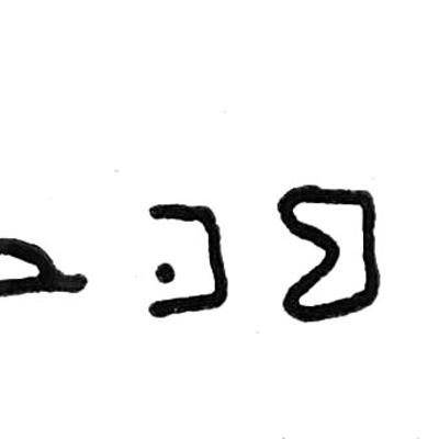 inscription of siglum TIJ 364