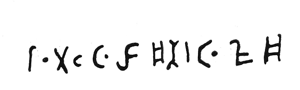 inscription of siglum TIJ 366