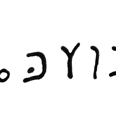 inscription of siglum TIJ 368