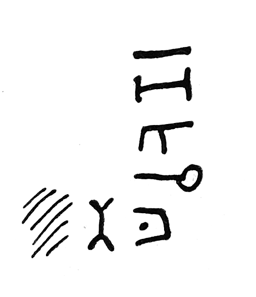 inscription of siglum TIJ 371