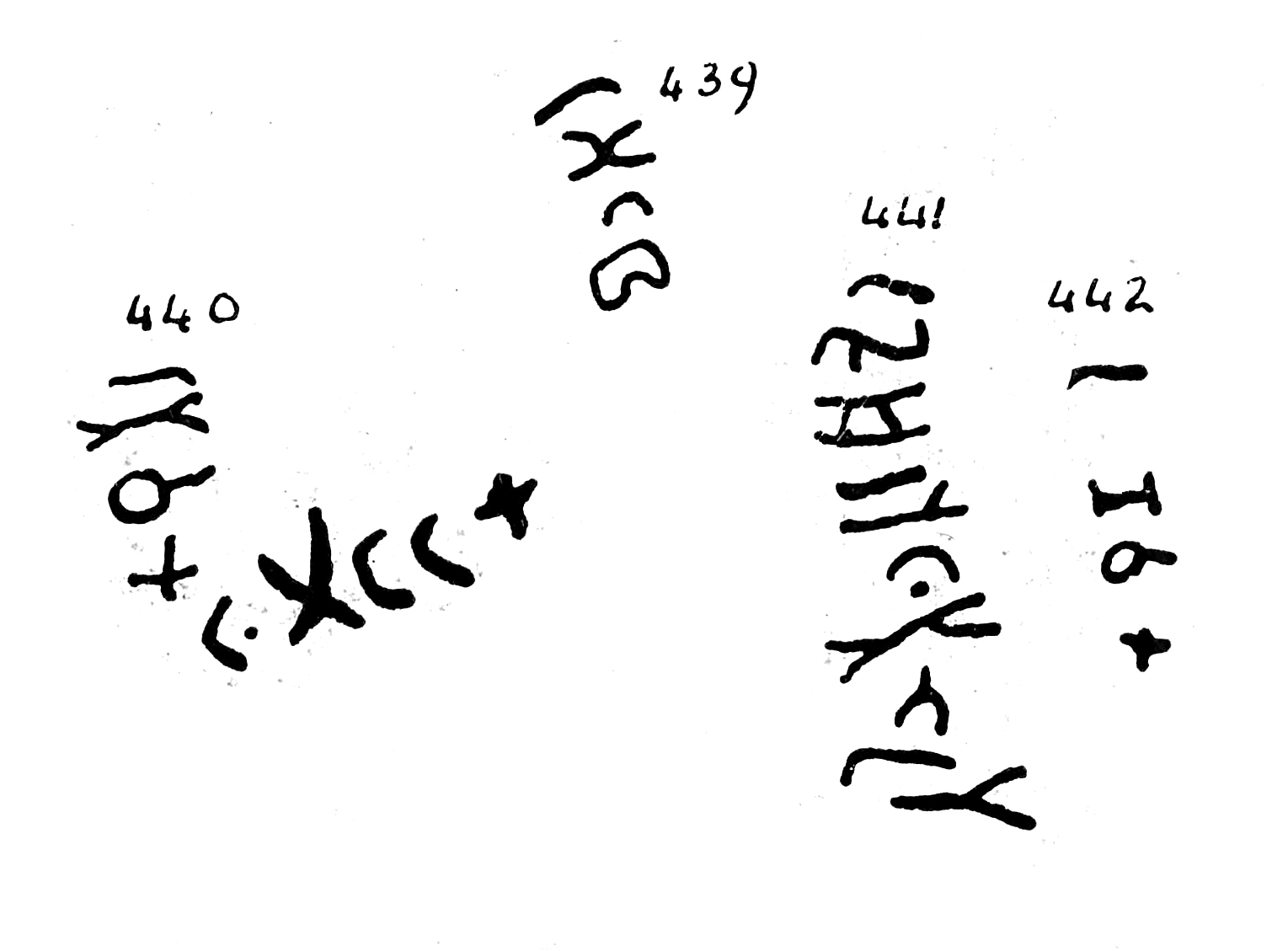 inscription of siglum TIJ 439