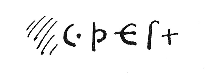 inscription of siglum TIJ 473