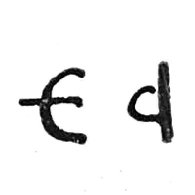 inscription of siglum TIJ 474