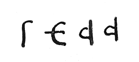 inscription of siglum TIJ 474